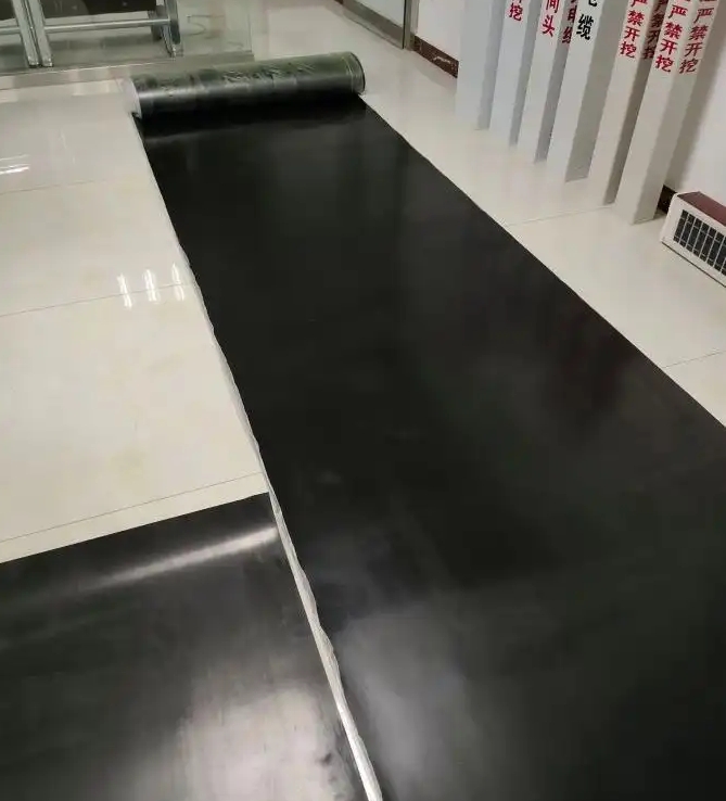 电厂绝缘橡胶垫 阻燃高压黑色绝缘垫配电室绿色绝缘胶板防护地垫