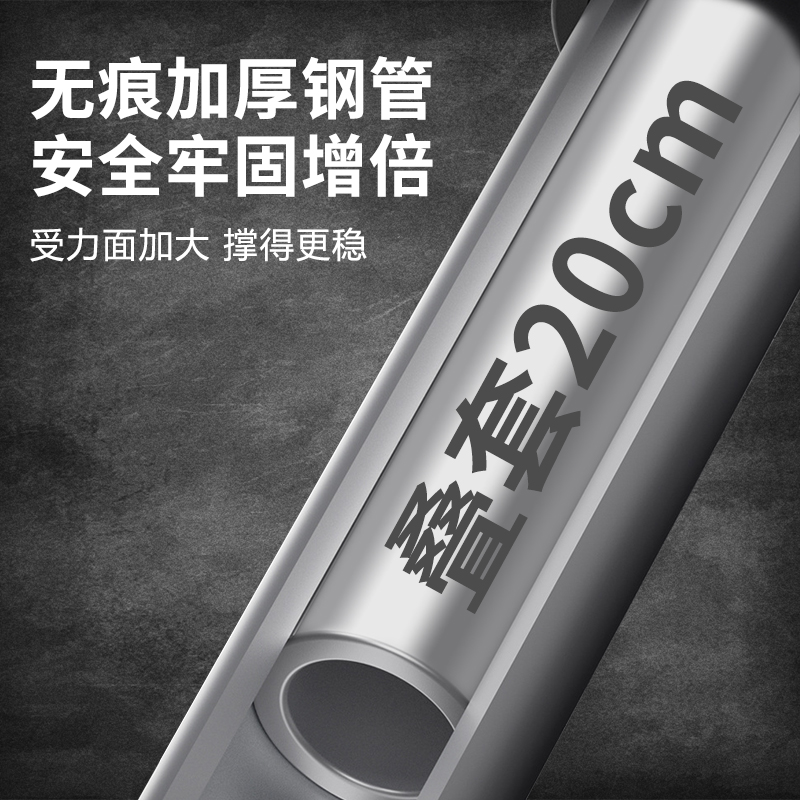 不锈钢单竹节梯